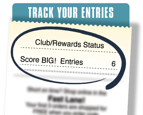 Track your entries